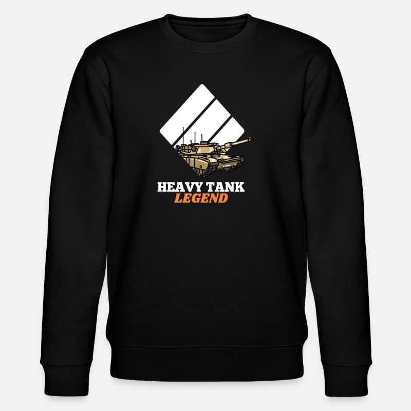 Légende du char lourd - Sweat bio CHANGER Stanley/Stella Unisexe - noir