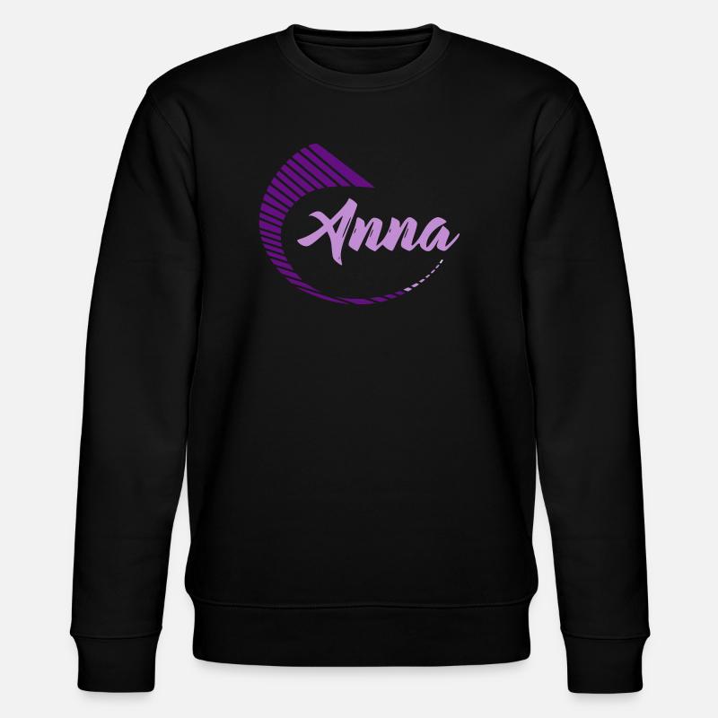 Anna - Stanley/Stella Unisex Bio-Sweatshirt CHANGER  - Schwarz