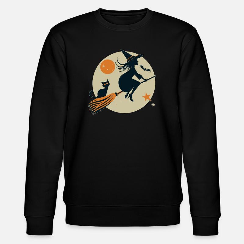Hexe - Stanley/Stella Unisex Bio-Sweatshirt CHANGER  - Schwarz