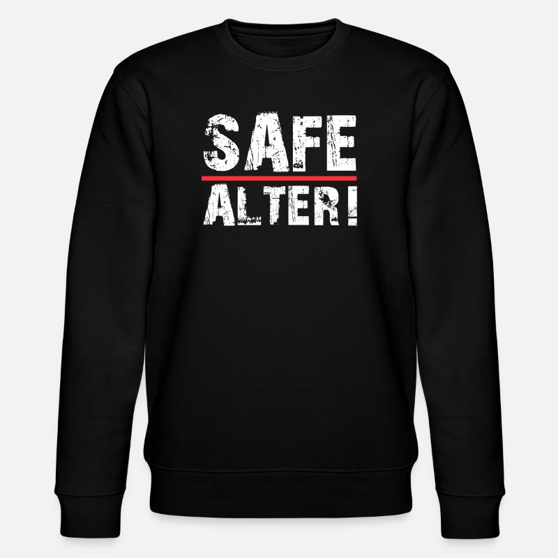 Safe Alter  - Stanley/Stella Unisex Bio-Sweatshirt CHANGER  - Schwarz