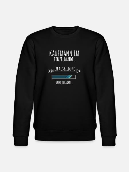 Kaufmann im Einzelhandel Ausbildung Beruf Geschenk - Stanley/Stella Unisex Bio-Sweatshirt CHANGER  - Schwarz