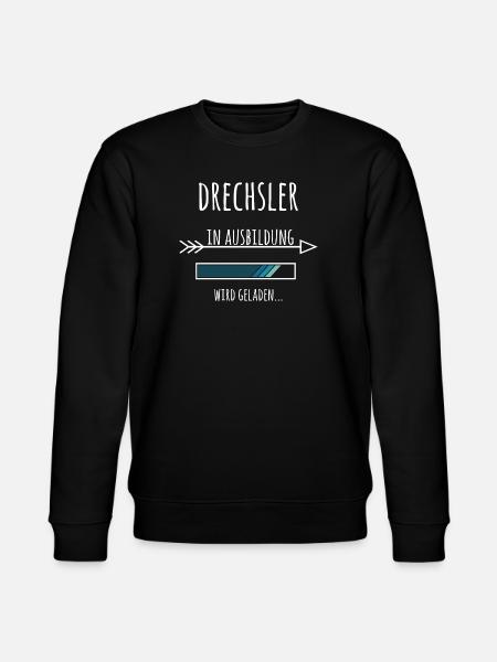 Drechsler Handwerker Ausbildung Geschenk - Stanley/Stella Unisex Bio-Sweatshirt CHANGER - Schwarz