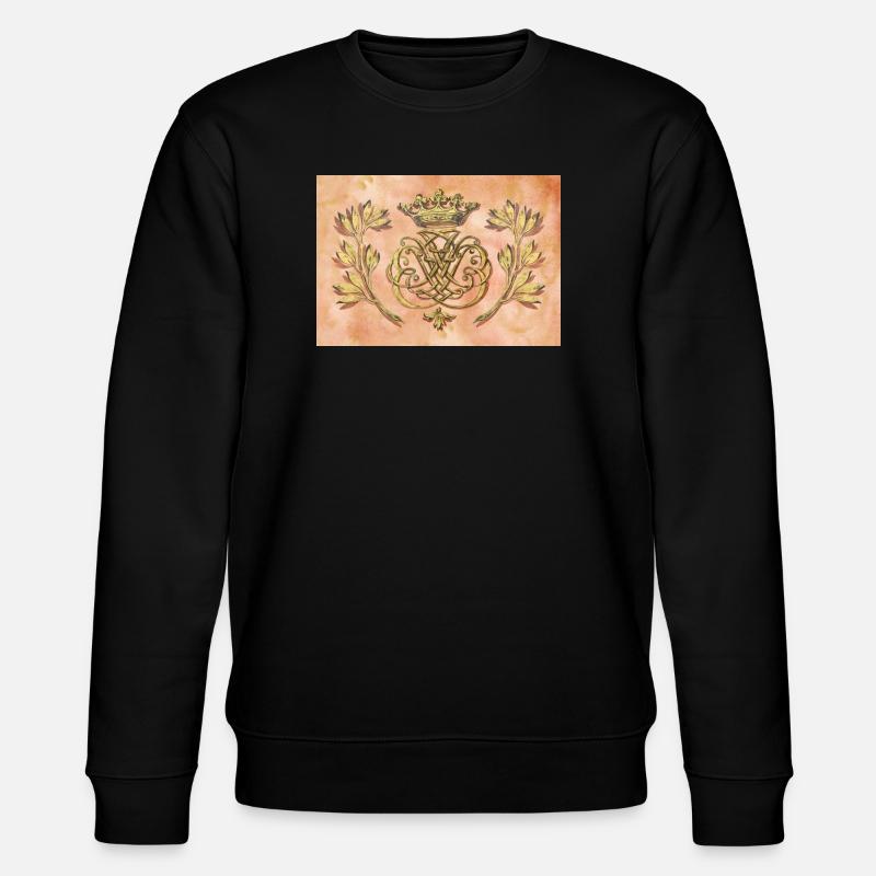 Bach Siegel / Monogramm / Wappen / Insignien - Stanley/Stella Unisex Bio-Sweatshirt CHANGER  - Schwarz