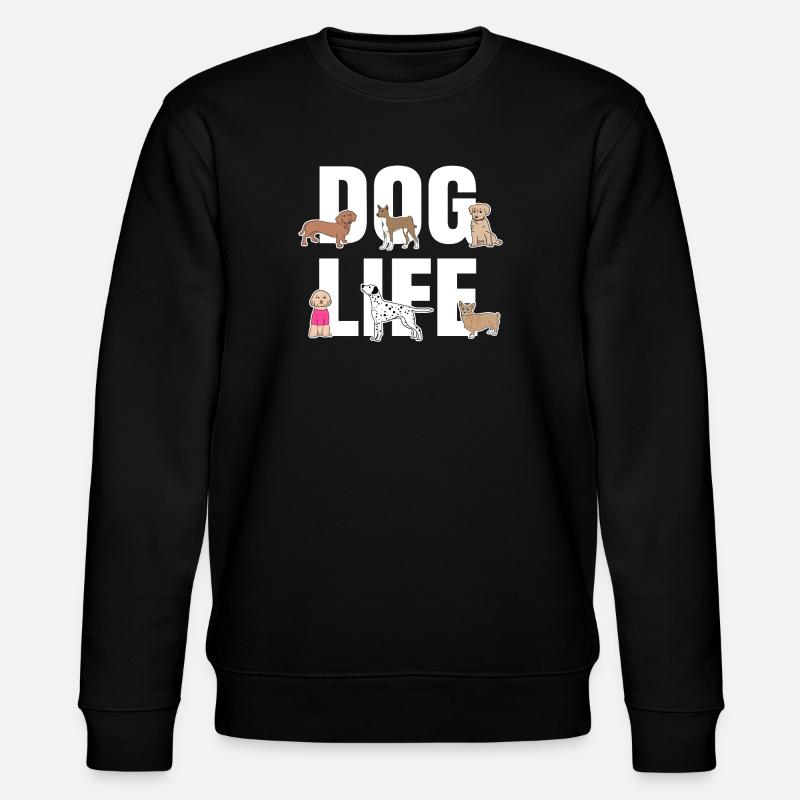 Déclaration de chiot animal préféré - Sweat bio CHANGER Stanley/Stella Unisexe - noir
