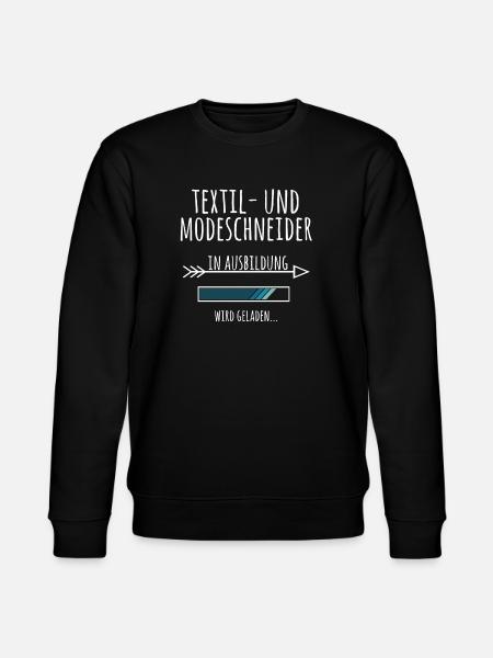 Textil und Modeschneider Ausbildung Beruf Geschenk - Stanley/Stella Unisex Bio-Sweatshirt CHANGER  - Schwarz