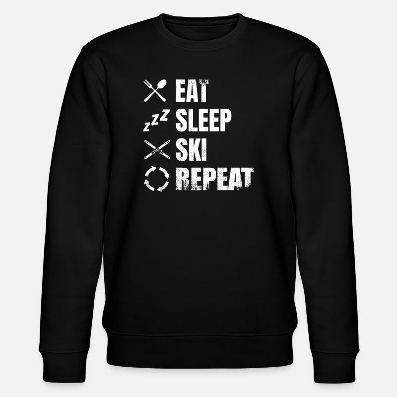 Drôle de skieur - Sweat bio CHANGER Stanley/Stella Unisexe - noir