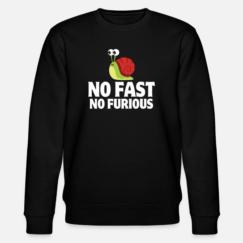 escargot, gastéropode, limace - Sweat bio CHANGER Stanley/Stella Unisexe - noir