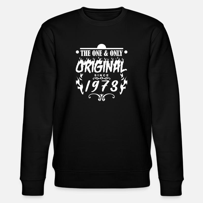 1973 - Stanley/Stella CHANGER Unisex Organic Sweatshirt - black