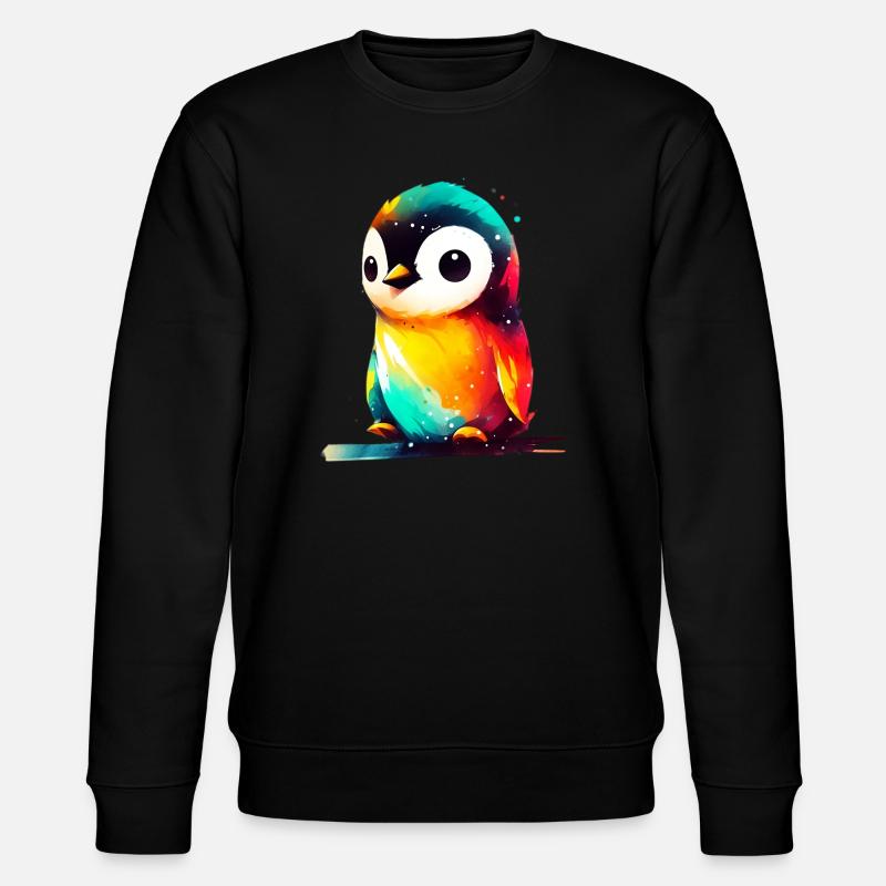 Penguin - Stanley/Stella CHANGER Unisex Organic Sweatshirt - black