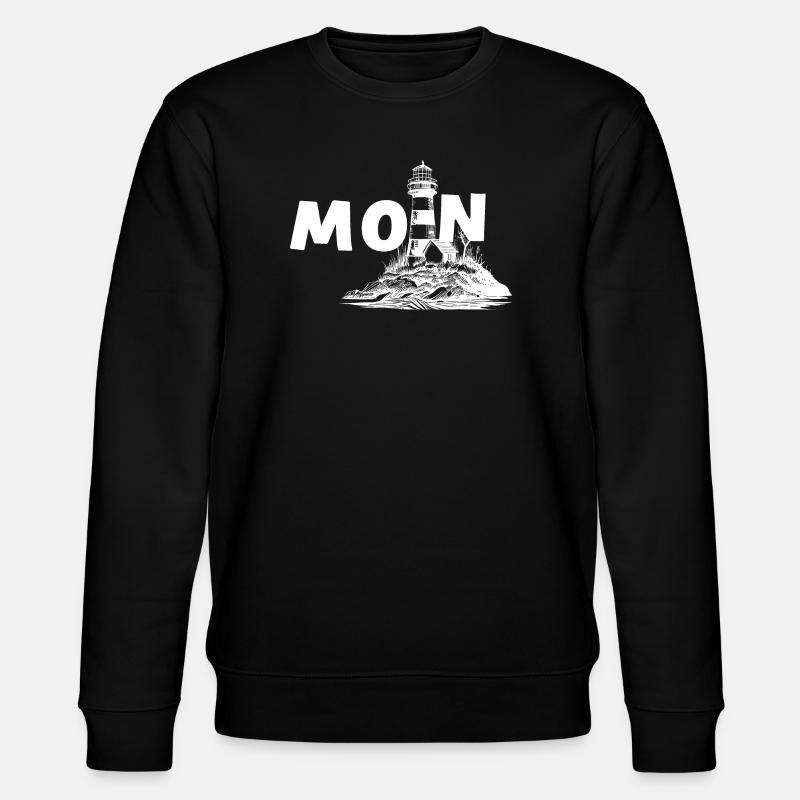 Moin - Stanley/Stella Unisex Bio-Sweatshirt CHANGER  - Schwarz