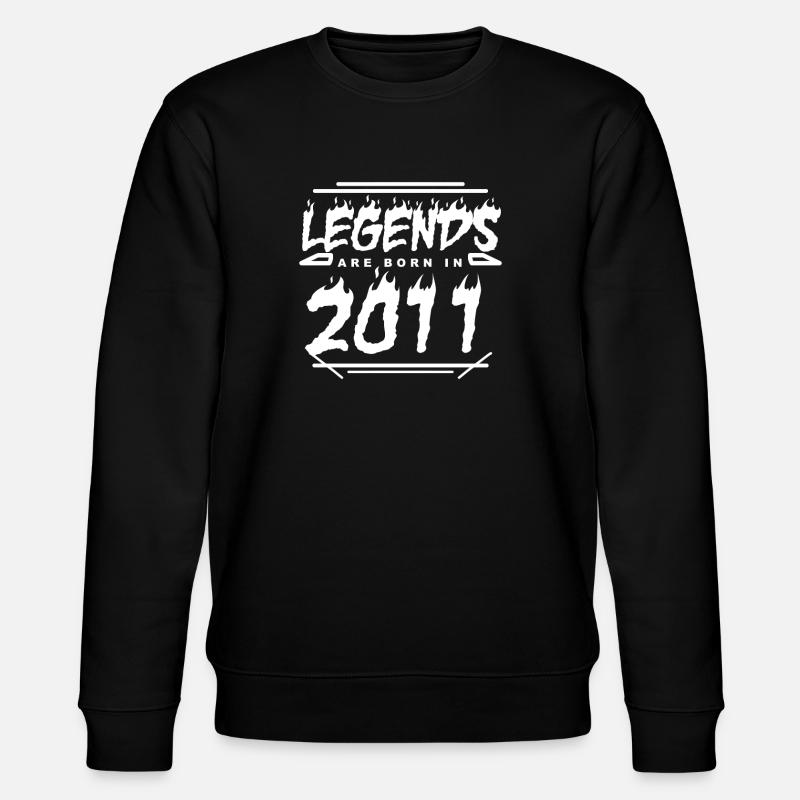 2011 - Année 2011 - Année 2011 - Sweat bio CHANGER Stanley/Stella Unisexe - noir