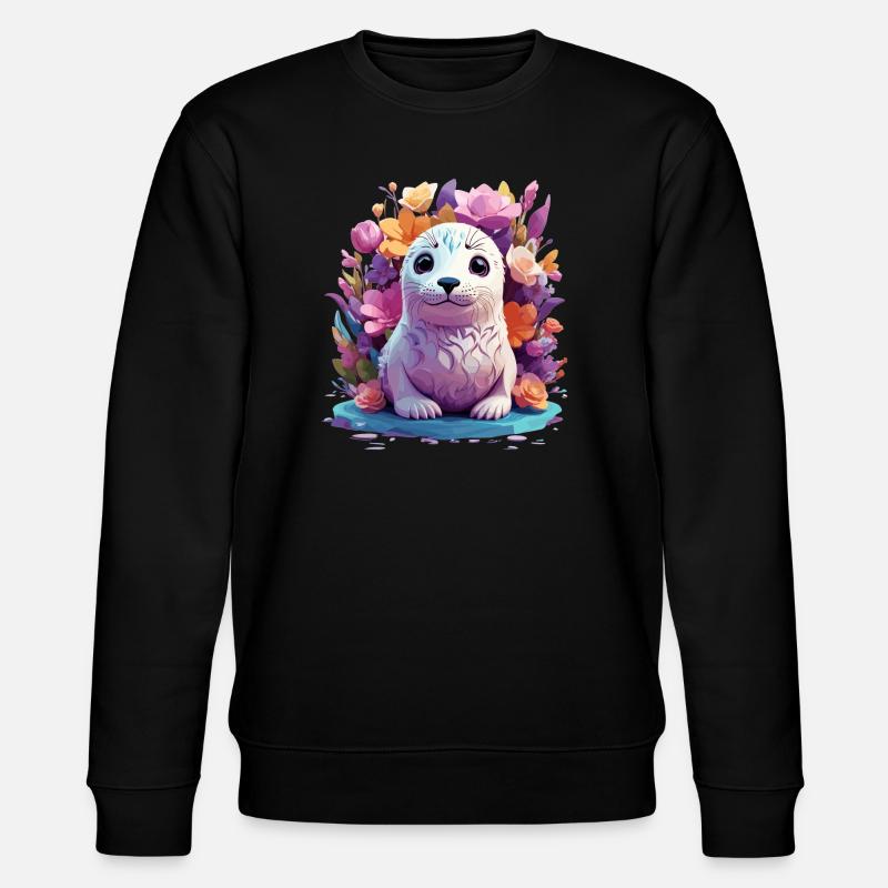 Sceau mignon - Sweat bio CHANGER Stanley/Stella Unisexe - noir