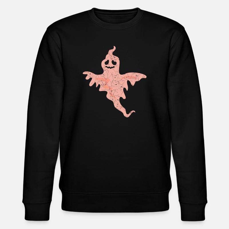 Fantôme d’Halloween - Sweat bio CHANGER Stanley/Stella Unisexe - noir