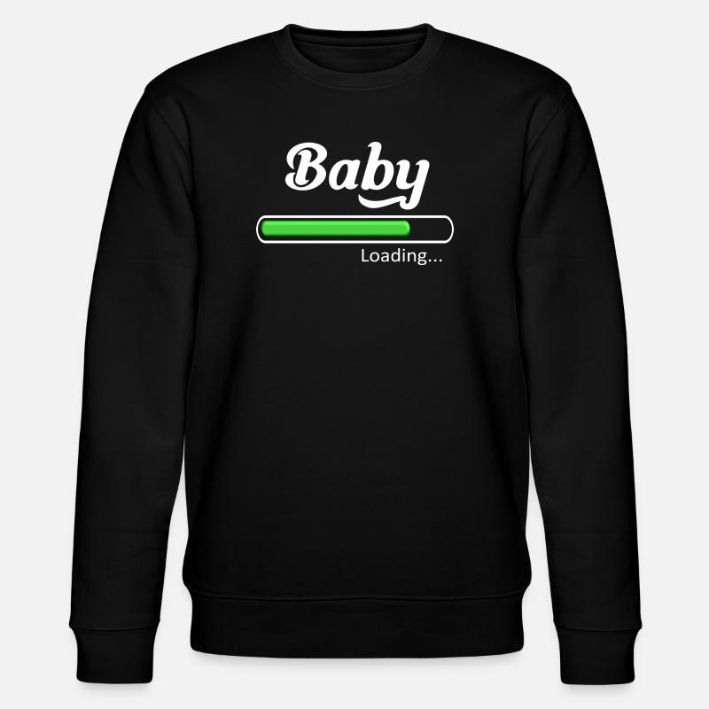 Baby loading. - Stanley/Stella CHANGER Unisex Organic Sweatshirt - black