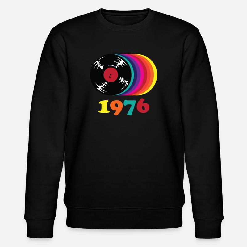 Millésime 1976 - Sweat bio CHANGER Stanley/Stella Unisexe - noir