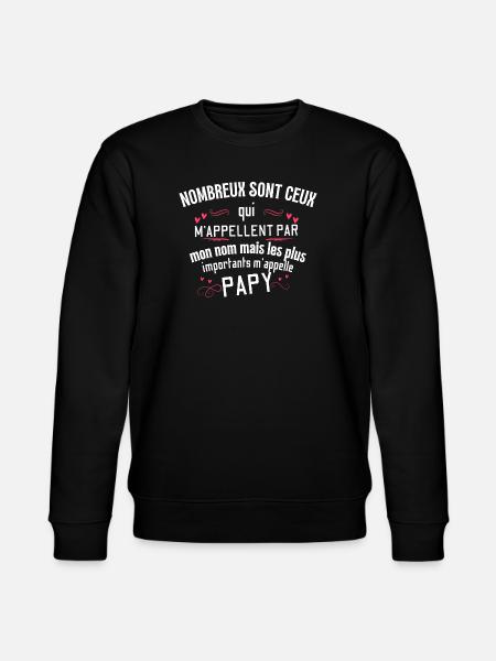 Papi: ceux qui m'appellent - Sweat bio CHANGER Stanley/Stella Unisexe - noir