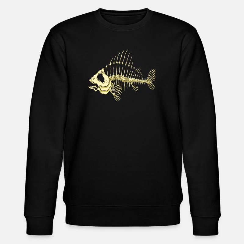 Poisson - Sweat bio CHANGER Stanley/Stella Unisexe - noir