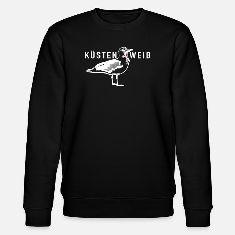 Küstenweib - Stanley/Stella Unisex Bio-Sweatshirt CHANGER - Schwarz