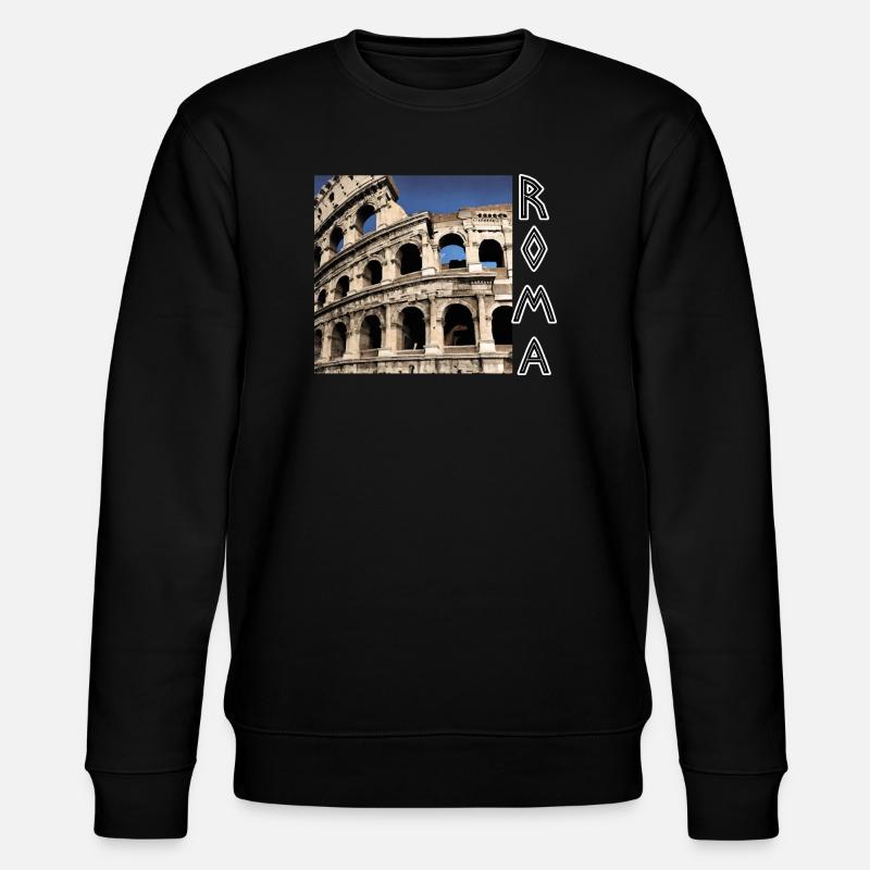 ROMA - Stanley/Stella Unisex Bio-Sweatshirt CHANGER  - Schwarz