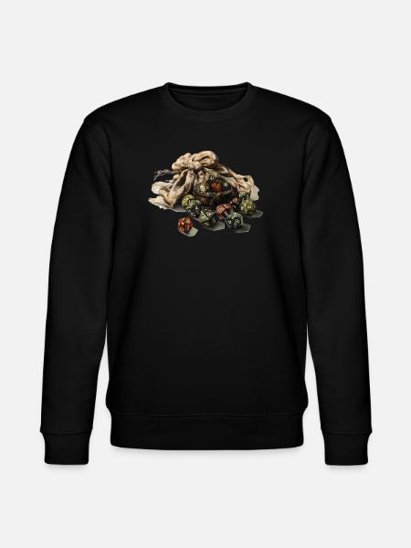 Terning Fuld Rollespil Terninger Fantasy Skjorte - Stanley/Stella økologisk unisex-sweatshirt CHANGER  - sort