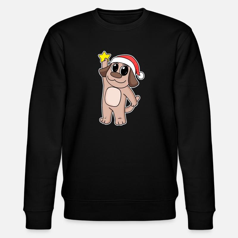 Chien Noël - Sweat bio CHANGER Stanley/Stella Unisexe - noir