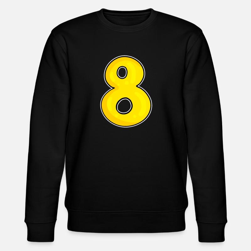 Numéro 8 Numéro Huit - Sweat bio CHANGER Stanley/Stella Unisexe - noir