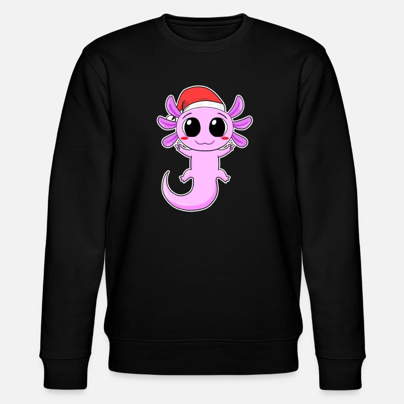 Axolotl Noël - Sweat bio CHANGER Stanley/Stella Unisexe - noir