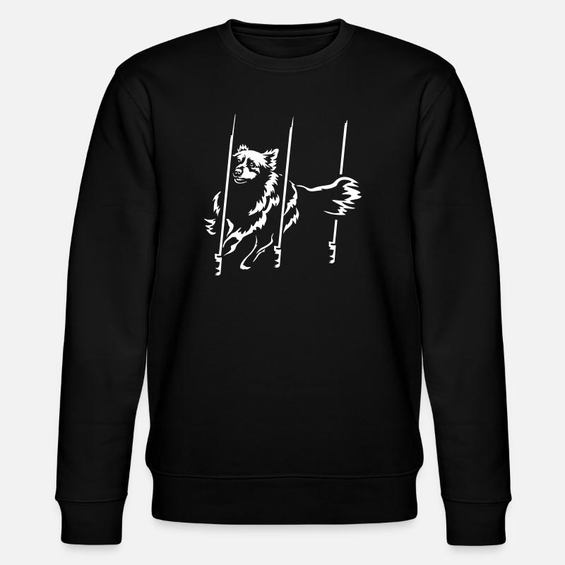 Australian Shepherd "Black Edition" - Stanley/Stella Unisex Bio-Sweatshirt CHANGER  - Schwarz