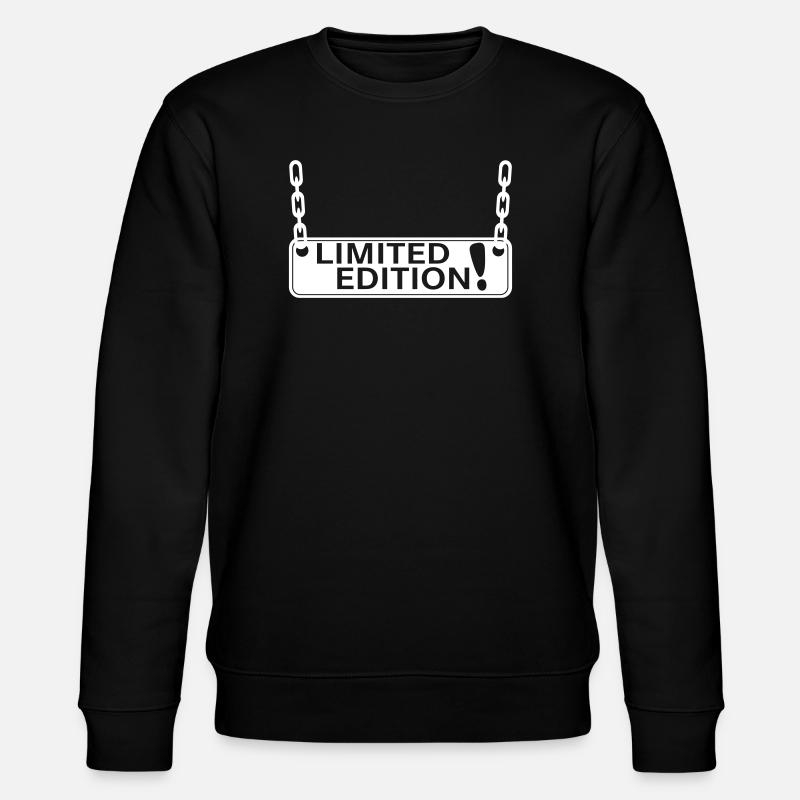 Limited Edition Schild Design - Stanley/Stella Unisex Bio-Sweatshirt CHANGER  - Schwarz