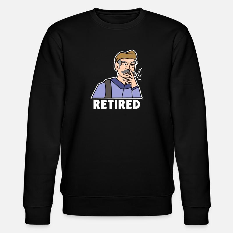 Aîné Dire Retraité Retraite Retraite - Sweat bio CHANGER Stanley/Stella Unisexe - noir