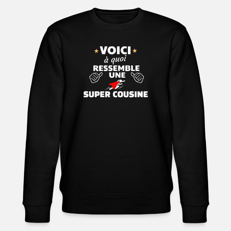 Expression de Fierté Fraternelle - Sweat bio CHANGER Stanley/Stella Unisexe - noir