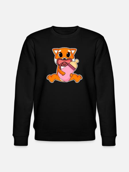 Motif Shiba Inu bébé - Sweat bio CHANGER Stanley/Stella Unisexe - noir