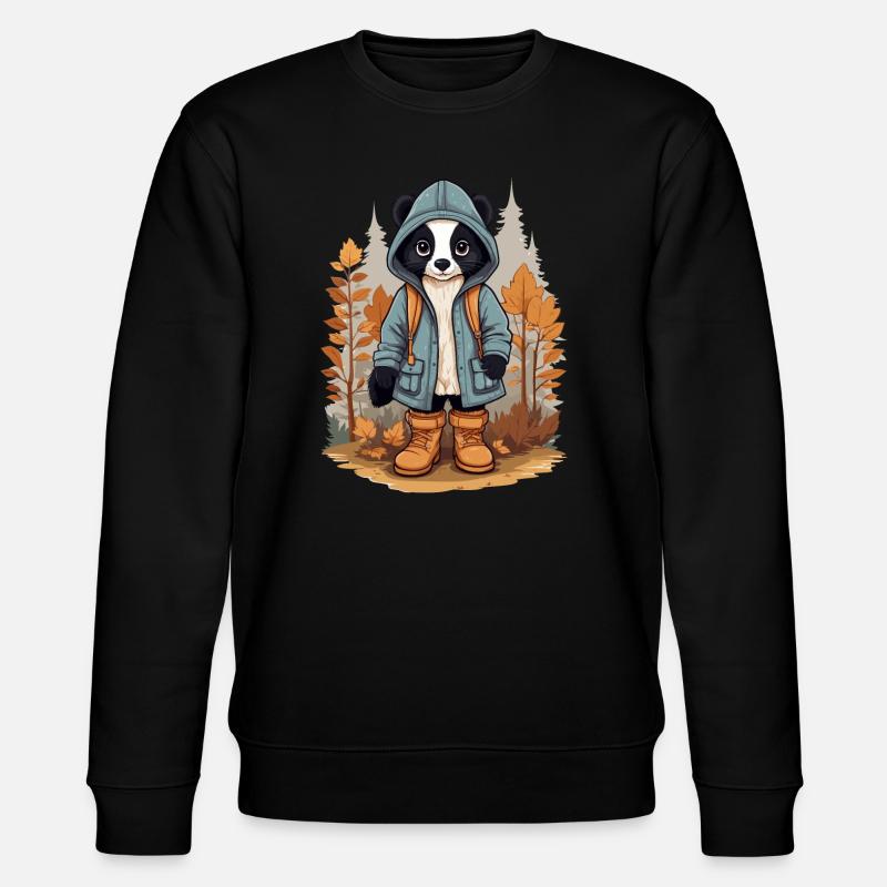 Mignonne Skunk - Sweat bio CHANGER Stanley/Stella Unisexe - noir