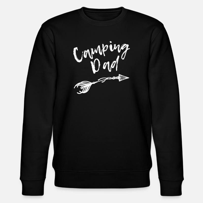 Déclaration de camping Randonneurs Vacances Camping - Sweat bio CHANGER Stanley/Stella Unisexe - noir