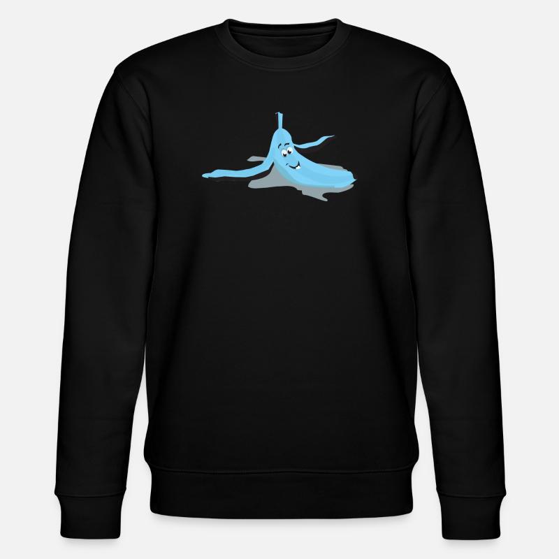 Oeil glissé banane - Sweat bio CHANGER Stanley/Stella Unisexe - noir