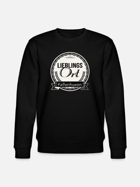 Lieblingsort Kellenhusen - Stanley/Stella Unisex Bio-Sweatshirt CHANGER  - Schwarz