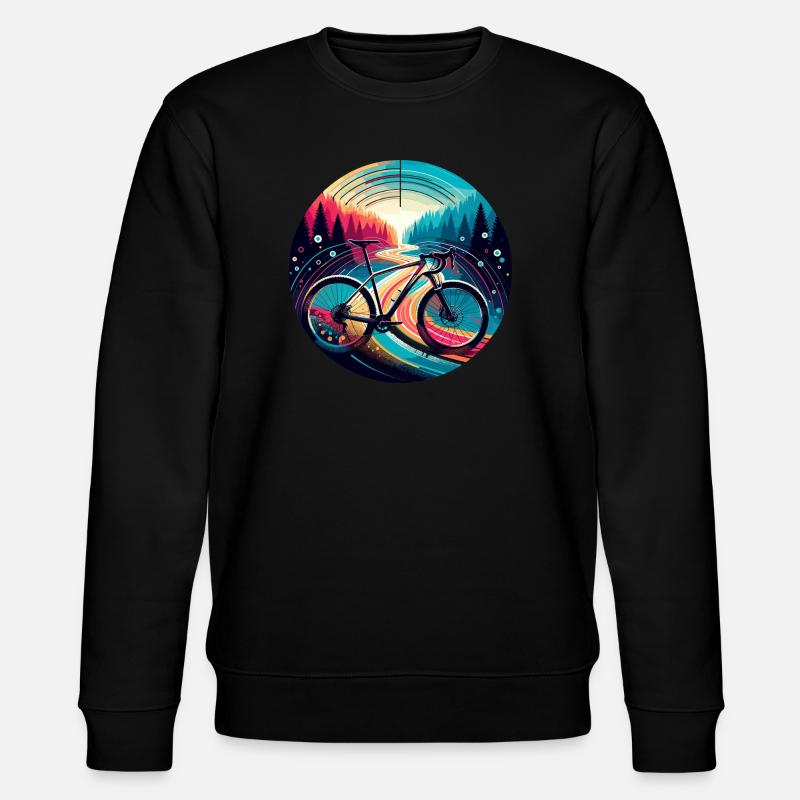 Vélo de gravier Magic Bike - Sweat bio CHANGER Stanley/Stella Unisexe - noir