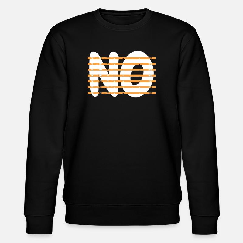 Zwischen den Zeilen lesen - Stanley/Stella Unisex Bio-Sweatshirt CHANGER  - Schwarz