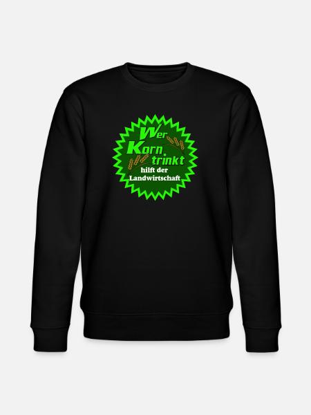 Grain , Party , Wheat Grain ,Agriculture (25) - Stanley/Stella CHANGER Unisex Organic Sweatshirt - black