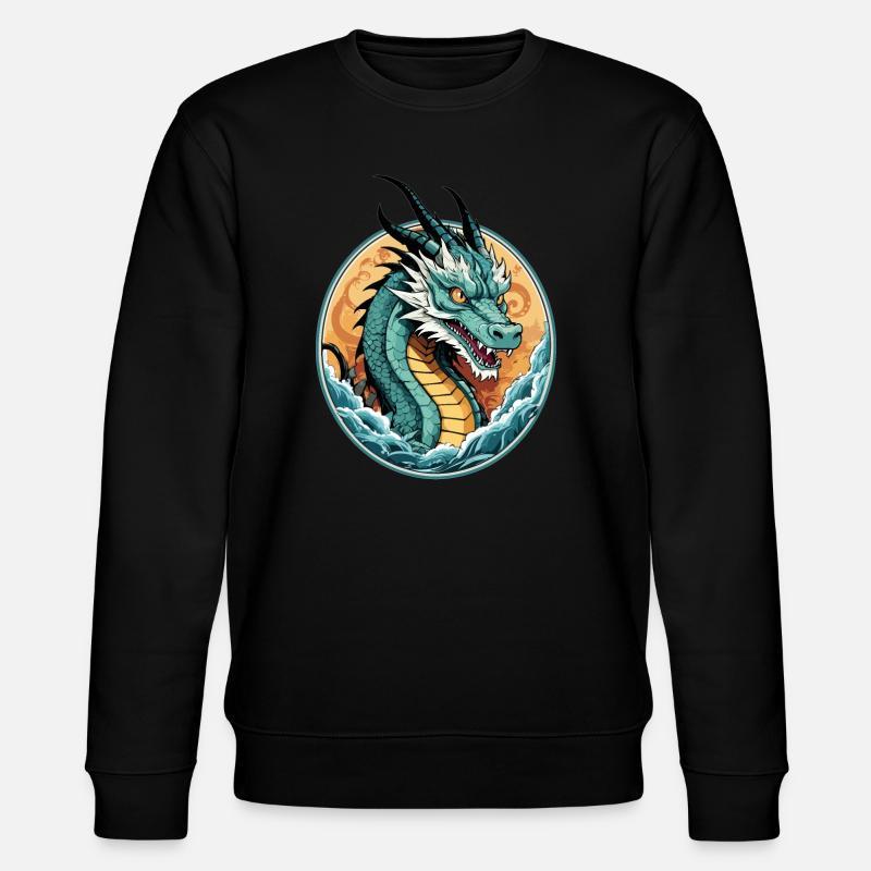 Lac Dragon - Sweat bio CHANGER Stanley/Stella Unisexe - noir