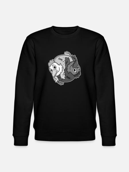 Yin Yang Chicken Chicken - Stanley/Stella CHANGER Unisex Organic Sweatshirt - black