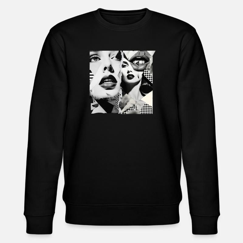 Conception de fragments d’images - Sweat bio CHANGER Stanley/Stella Unisexe - noir
