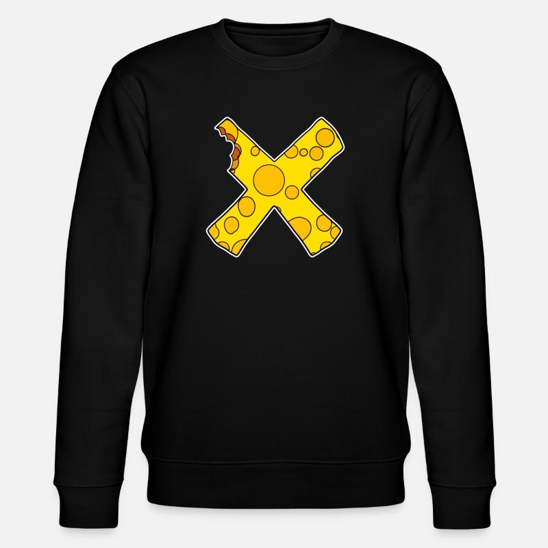 Cheese X Cross - Stanley/Stella CHANGER Unisex Organic Sweatshirt - black