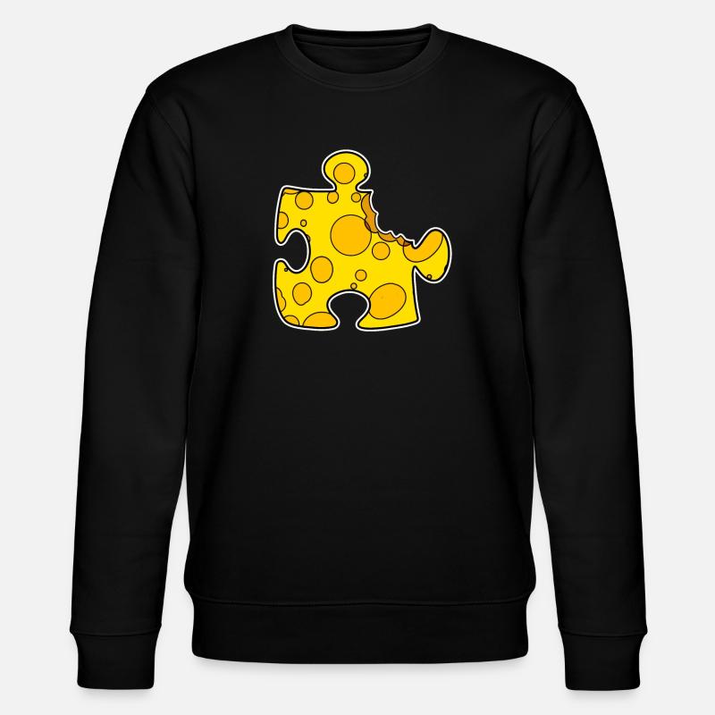 Puzzle - Stanley/Stella CHANGER Unisex Organic Sweatshirt - black