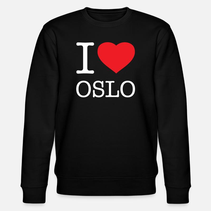 J’AIME OSLO - Sweat bio CHANGER Stanley/Stella Unisexe - noir