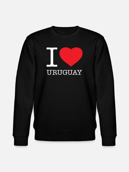 J’AIME L’URUGUAY - Sweat bio CHANGER Stanley/Stella Unisexe - noir