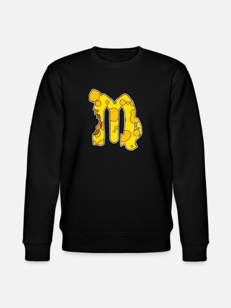 Zodiac sign Virgo Symbol - Stanley/Stella CHANGER Unisex Organic Sweatshirt - black