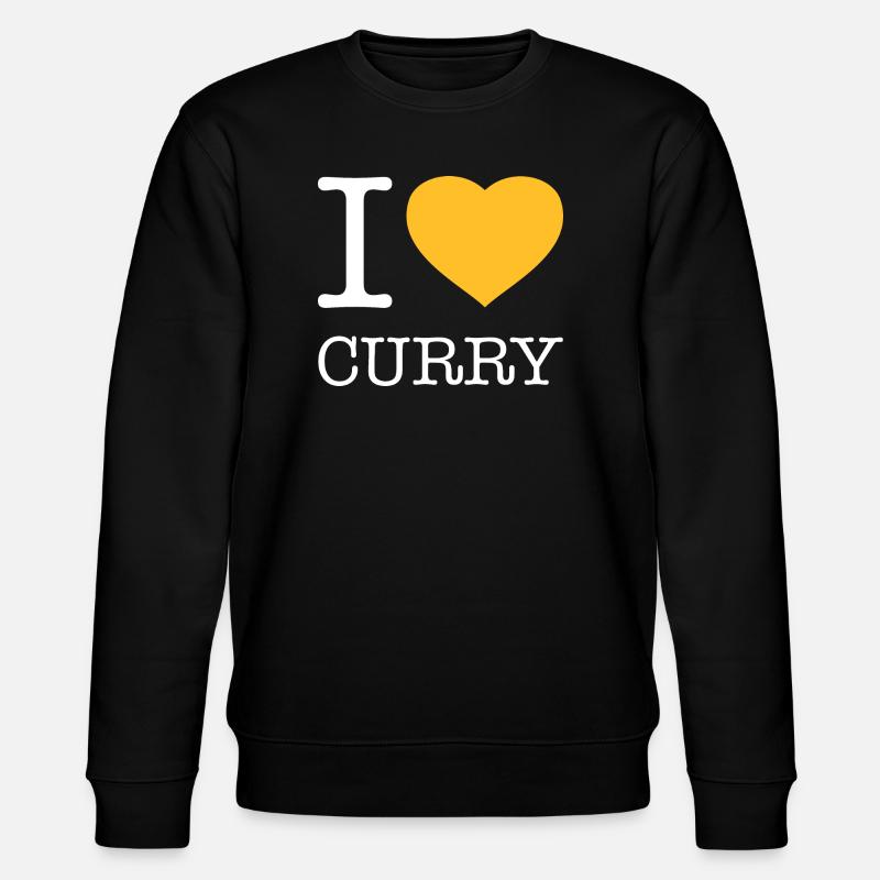 J’ADORE LE CURRY - Sweat bio CHANGER Stanley/Stella Unisexe - noir