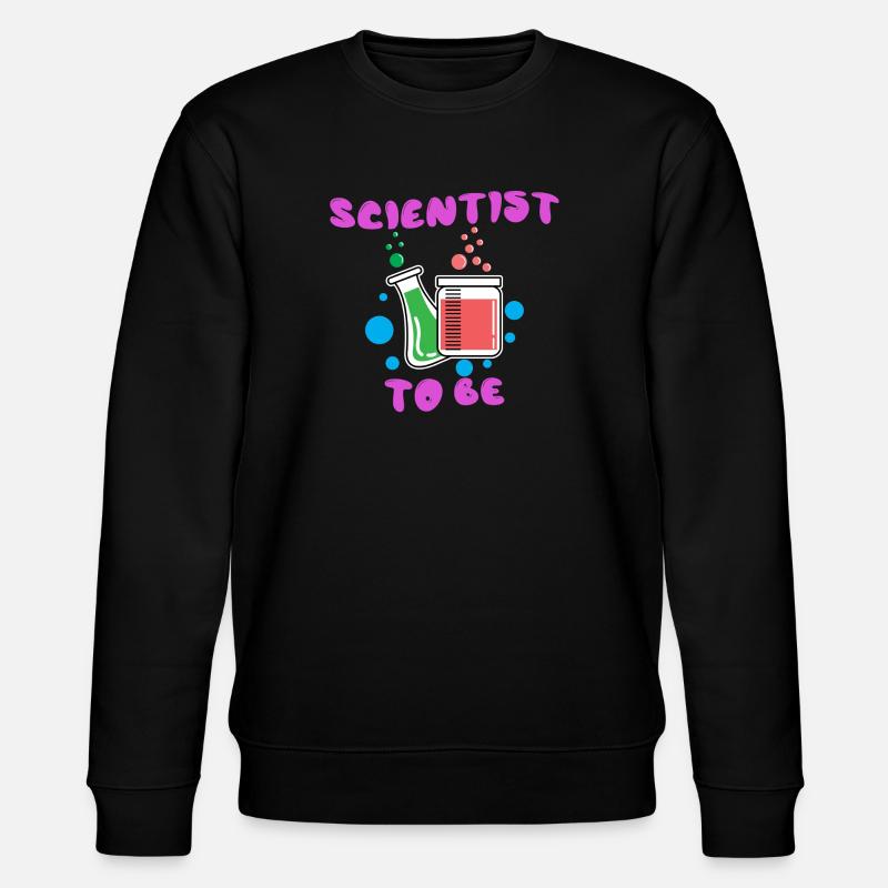 Job Beruf Wissenschafter Statement Vorgesetzter - Stanley/Stella Unisex Bio-Sweatshirt CHANGER  - Schwarz