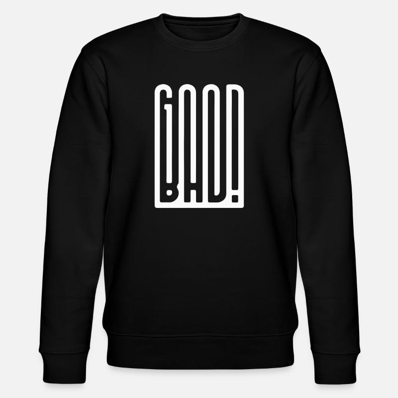 Bon Mauvais - Sweat bio CHANGER Stanley/Stella Unisexe - noir